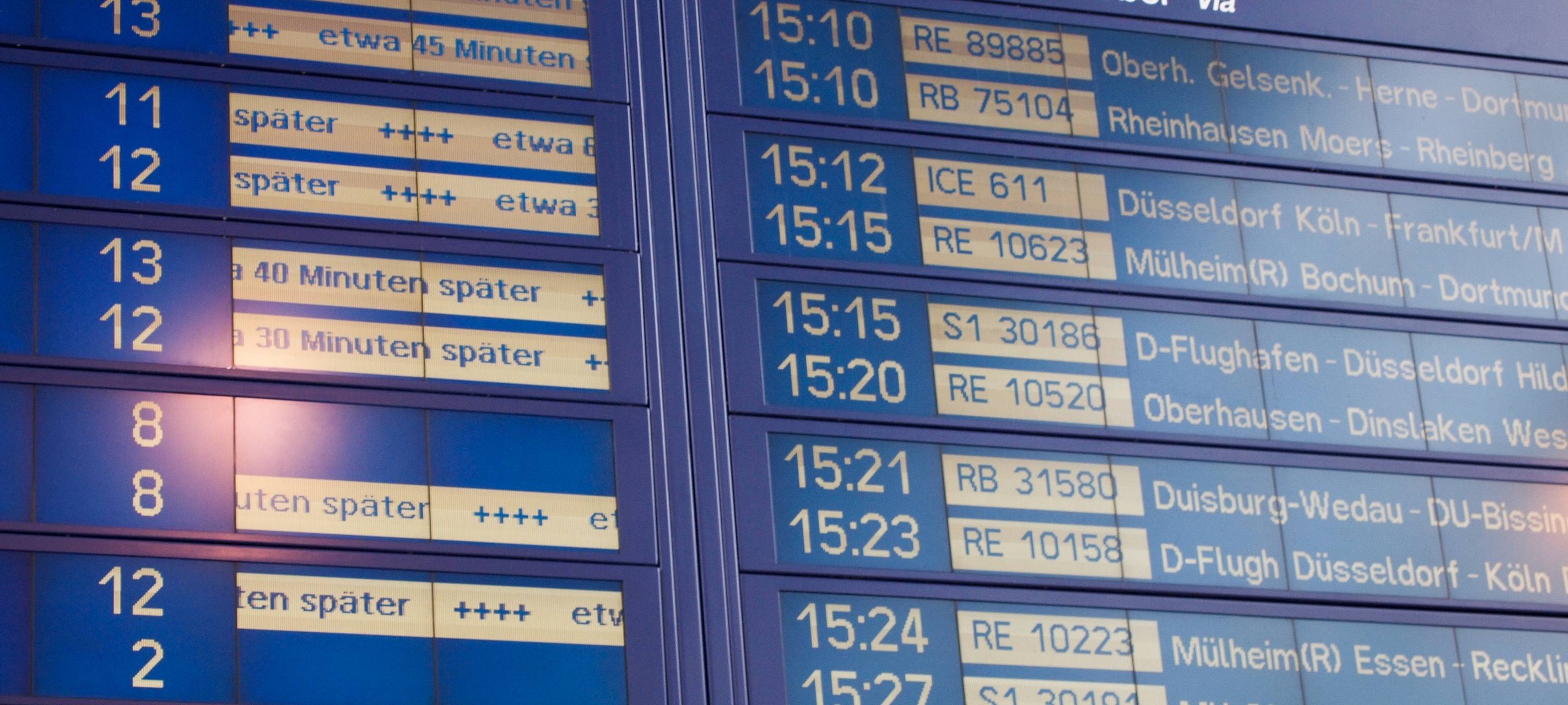 Leverkusen: Zugausfälle - Bauarbeiten auf der Bahnstrecke