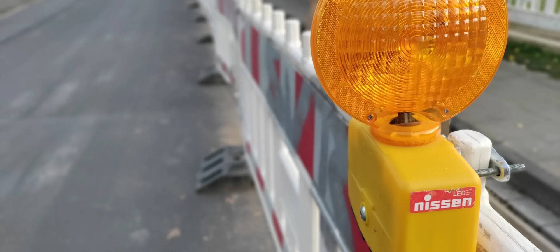 Verkehr Leverkusen: Baustelle auf Friedrich-Ebert-Straße