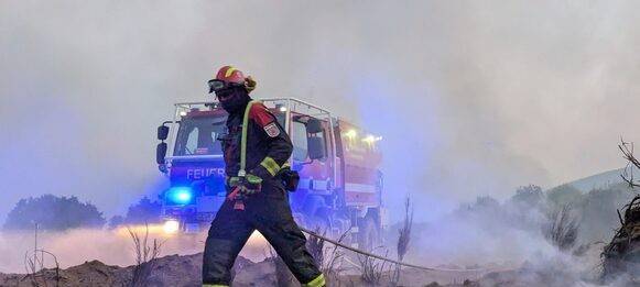 Geruchsbelästigung in Leverkusen durch Brand im Hohen Venn