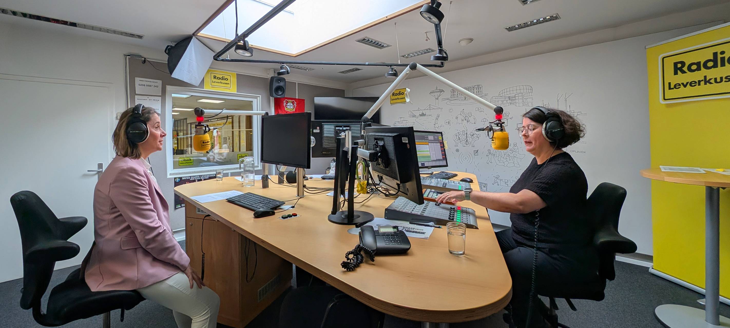 Studiovisite - Euer Radio-Talk mit dem Klinikum Leverkusen
