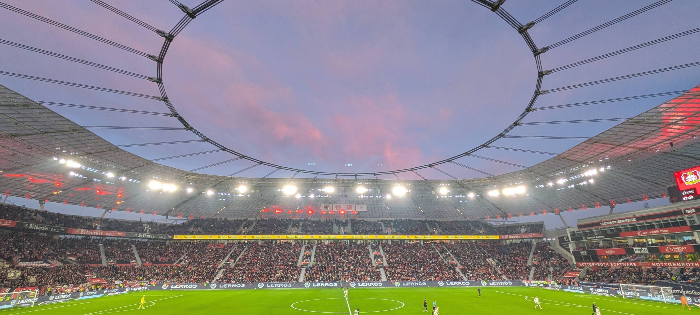 Leverkusen: Zum Saisonstart besseres Netz in der BayArena