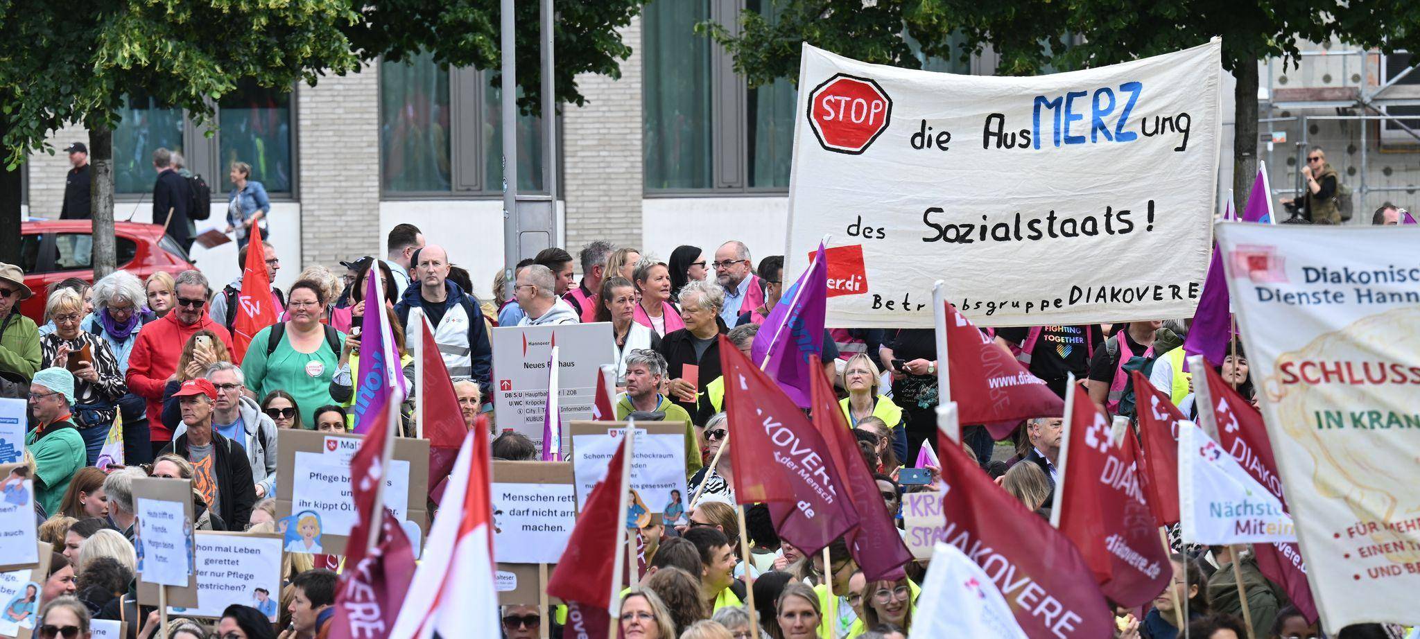 Gesundheitsministerkonferenz - Proteste