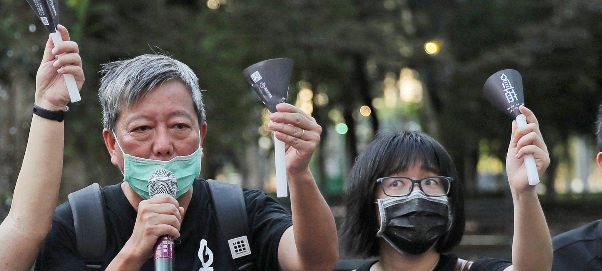 Hongkong -Aktivisten von Mahnwache schuldig gesprochen