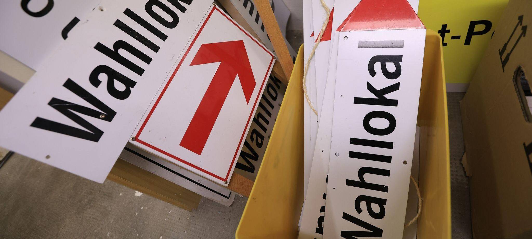 Vorbereitung für Briefwahl in Sachsen-Anhalt