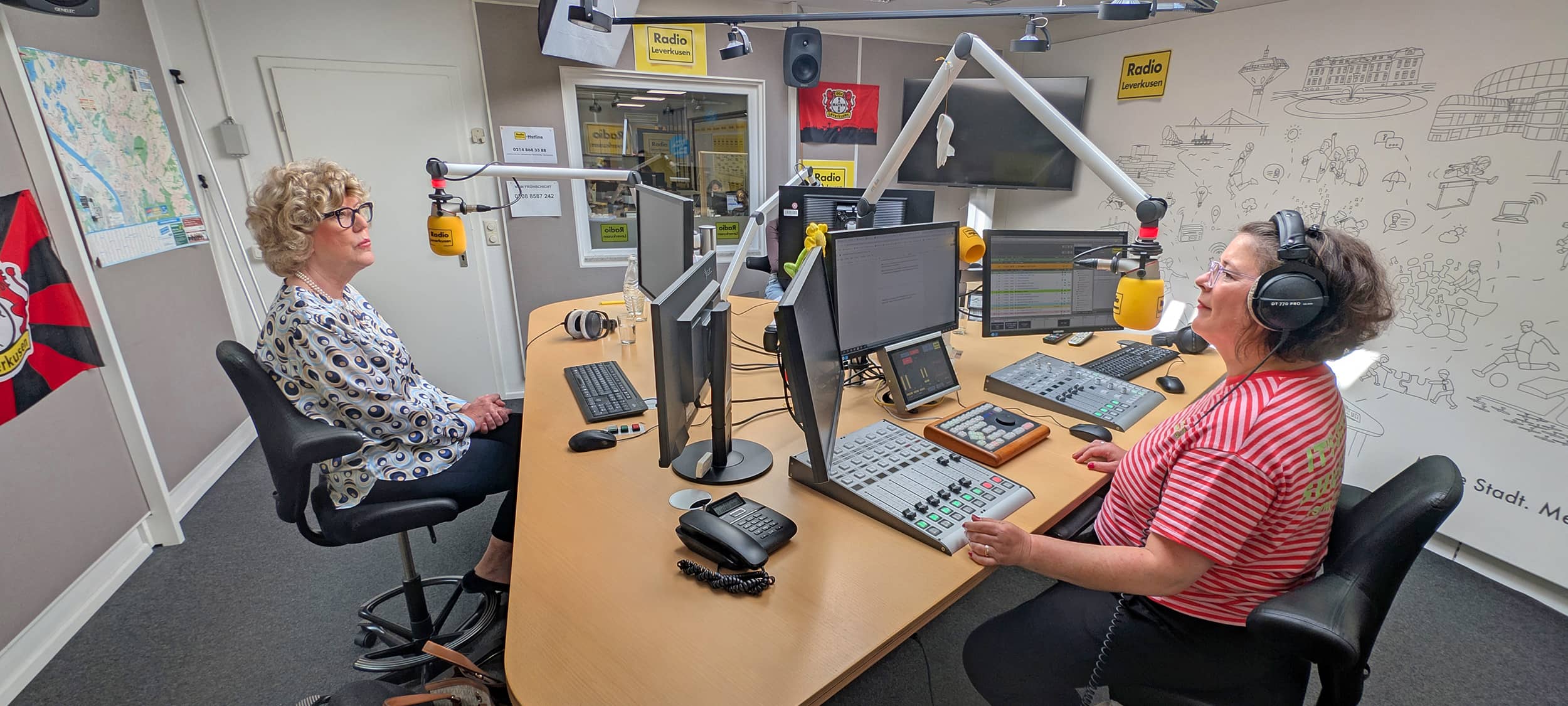 Studiovisite - Euer Radio-Talk mit dem Klinikum Leverkusen