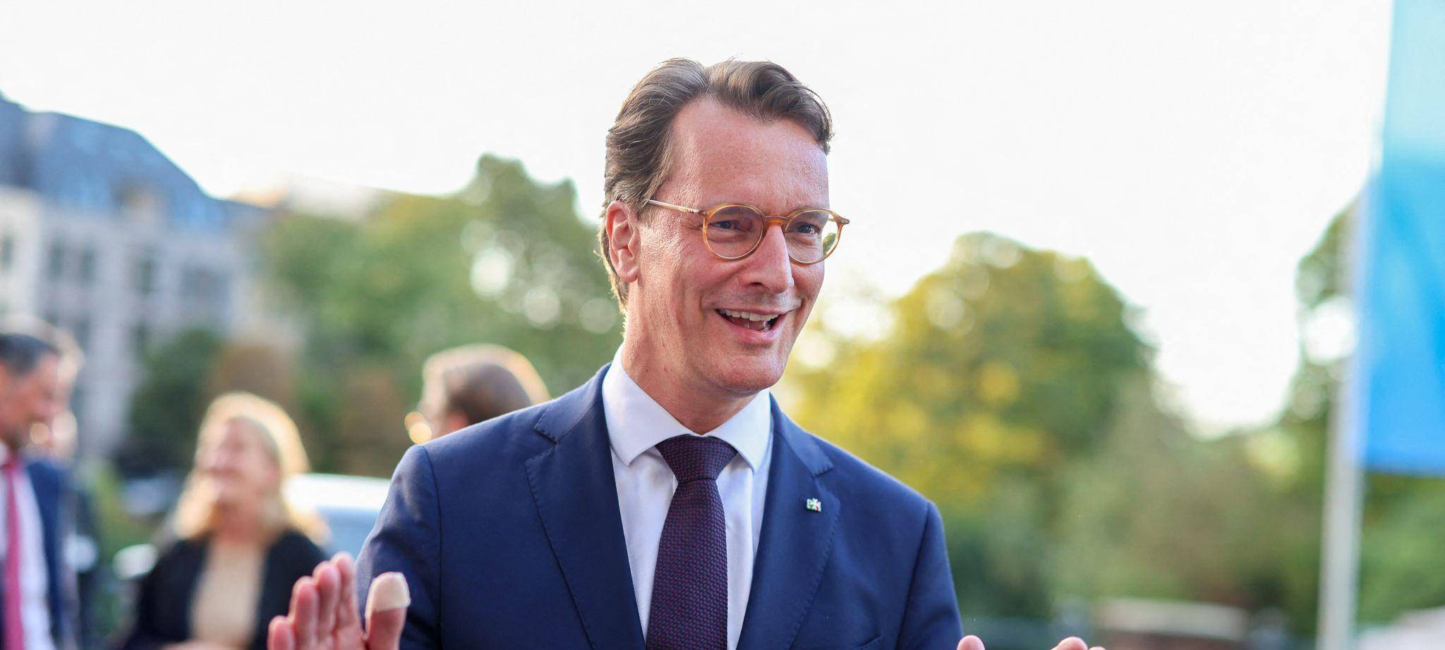 Ministerpräsident Wüst beim Ständehaus-Treff