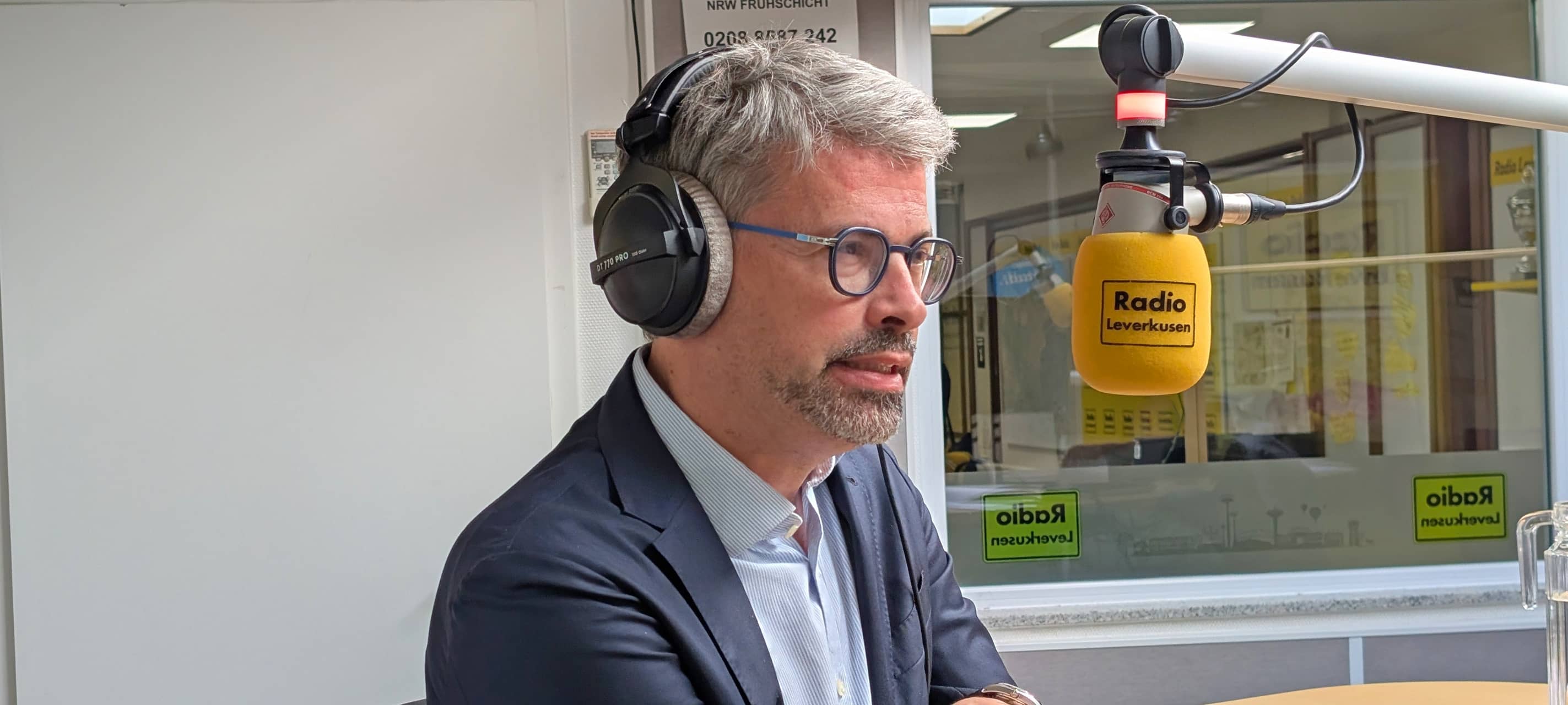 Studiovisite - Euer Radio-Talk mit dem Klinikum Leverkusen