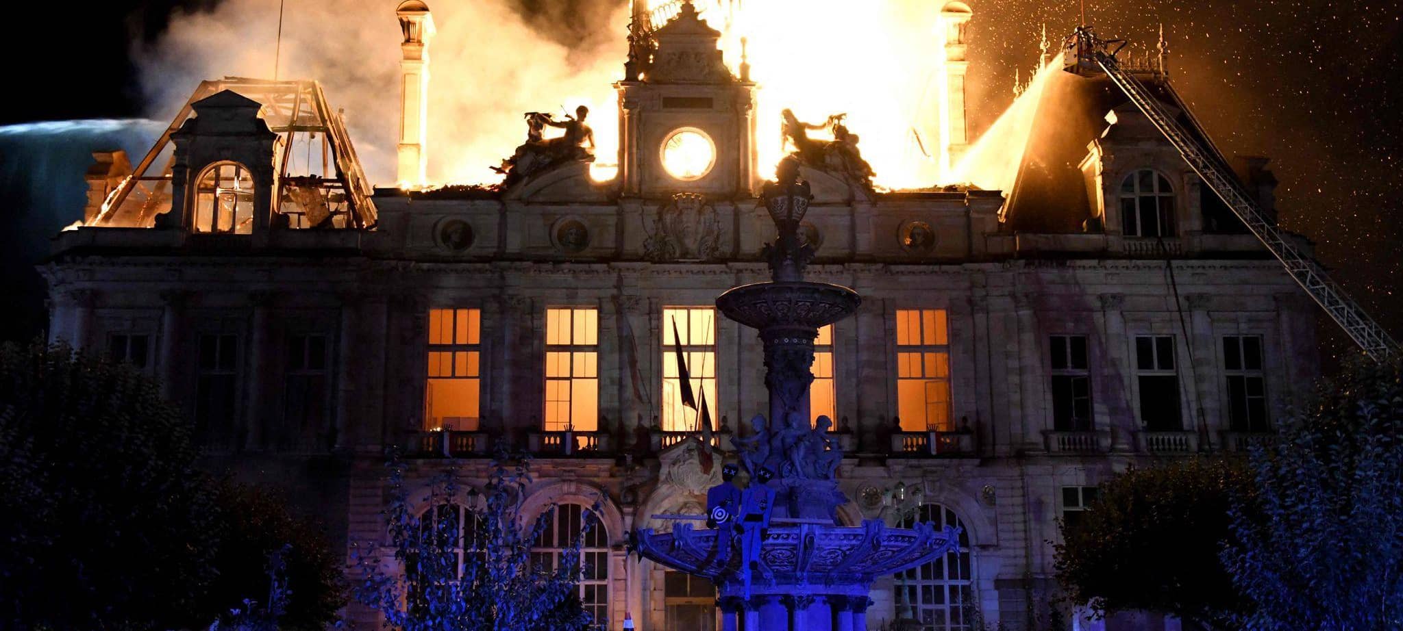 Festnahme nach Brandstiftung im Rathaus von Limoges